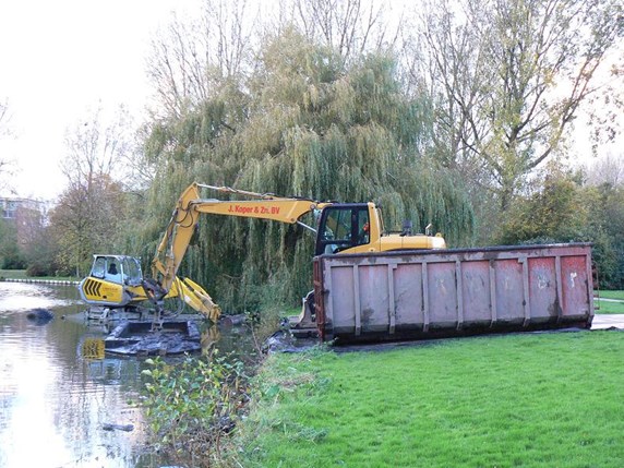 de menzi muck, en de mobiele kraan van de fa. koper